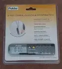 Polder 3-IN-1 Timer Clock & Stopwatch 898-95 Multi Function Tool