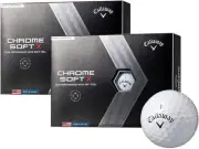 [2 Dozen] Golf Ball CHROME SOFT X 2022 (White)