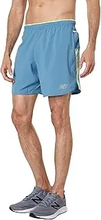 [New Balance] Men's Impact Run 7 Inch Short Shorts Sport Lifestyle Spring Tide