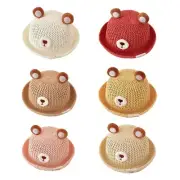 Toddler Baby Sun Hat Ear Straw Sun Hats Summer Accessory for Boys Girls