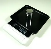 Pocket Digital Scale 120g x 0.01g W/ Calibration Weight & Tray oz ct ozt dwt gn