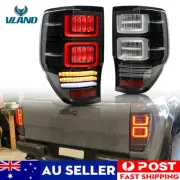 Rear LED Tail Lights For 2012-2018 Ford Ranger W/ Sequential Indicator One Pair