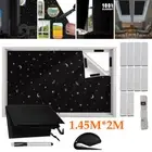 Portable Blackout Blind Stick On Kitchen Curtains DIY Insulated Thermal Window