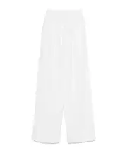 Semi Matte track pants S,M White