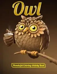 在飛比找博客來優惠-Owl Wonderful Coloring Activit