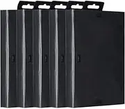 5PCS Game Card Storage Case for Sega Genesis Game Cartridge Empty Shell Box Protectors Case Replacement Accessories wear-Resistant to Store Game cartridges for Game Machines Black