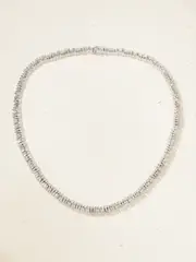 [Suzanne Kalan] Suzanne Kalan - 18-karat White Gold Diamond Tennis Necklace - One size One size Gold