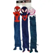 ZippyPaws Marvel Dog Squeaky Chew Toy Spider Man Miles Morales & Spider Gwen