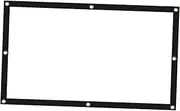 Uonlytech 1PC High End Fiber Projection Screen for Business Education Home Theater Easy Installation Reproduction Portable Design