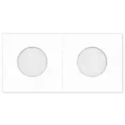 2x2 Quarter 25C Size Flips Mylar Cardboard Coin Holders 100 Heco *Best Price*