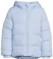 Swiss Tech Puffer Coat Girls Size XS 4-5 Baby Blue Color NEW
