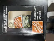 Vintage 2002 Starr Beer Soda Bottle Opener Home Depot Wall Mount Aluminum