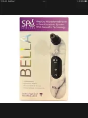 Spa Sciences Wet/Dry Microdermabrasion + Pore Extraction System W/ NanoMist Tech