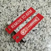9 Level Missile Maintenance Badge Remove To Arm Keychain, Tag, Streamer!