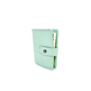 Filofax Malden Mini Personal Organiser/Travel Planner Leather Duck Egg 12cm