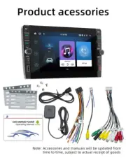 Android Player Double 2 Din Car Radio Bluetooth WIFI GPS Navigation Multimedia (for: Porsche)