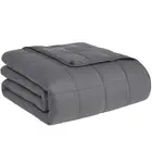 Weighted Blanket for Adults(15lbs, 60"x80", Queen, Grey)Heavy Blanket for 140...