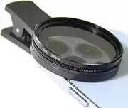Misaakoeq Camera Filters | Filters For Camera Lens - Circular Portable Clip On Polarizer For Smartphone Photography Reduces Backlight & Enhances Starlight