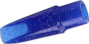 Alto Saxophone Mouthpiece Alto Sax Flute Head for Beginners Professional Saxophonists Jazz Music Instrument Accessories Transparent Blue