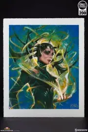 HELA RAGNARÖK GODDESS OF DEATH SIDESHOW ART PRINT #163/200 OLIVIA DE BERARDINIS