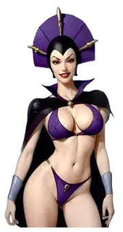 1524 Evil-Lyn Sticker, Waterproof, Laminated, Waifu, Busty, Sexy, MOTU