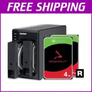 RAID 1 4TB Seagate IronWolf DAS - Dual Bay USB 3.2 Storage for Professionals