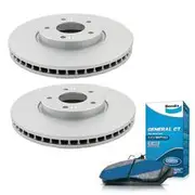 Basco Brake Rotor & Pad Combo Kit - BRK1024-BDX