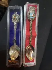 2 Collector Spoons: Scwarzwald And Lucerne