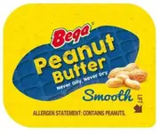 Bega Smooth Peanut Butter 11g Portions - Australia's Favourite Spread, Perfectly Portioned for Hospitality