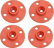Tent Poles Accessories Base, 4 pcs, Camping Awning Plate Camp Sand Canopy Ground Tarp Rod Fittings Coupling Foot Pad Stand Holder Stakes Anchor Pegs Bases Pole Adjustable Outdoor Support Connectors