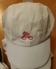 Gizmo Performance Biking Unisex Hat White Adjustable New