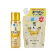 Rohto Mentholatum - Hada Labo Gokujyun Premium Lotion + Refill Set