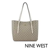 在飛比找momo購物網優惠-【NINE WEST】ZOIE 經典托特包-LOGO紋(13