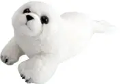8 Inch Mini CK Harp Seal Pup Plush Stuffed Animal by Wild Republic