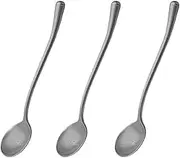 3 Pcs Stainless Steel Coffee Spoon Set Multi-Purpose Stirring Spoon Coffee Bar Tool Chic Kichen Cafe Accessories Espresso Spoon