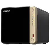 QNAP TS-464-8G 4 Bay NAS Intel Celeron N5095 Quad core 8GB DDR4 2xM.2 2280 PCle 2x2.5GbE 1xSlot PCle Gen3x2 2xUSB3.2 1XHDMI2