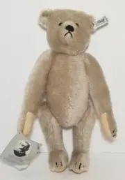 Vintage 1983 Steiff Teddy Bear Silver Growler Orig Tag Limited Edition SIGNED