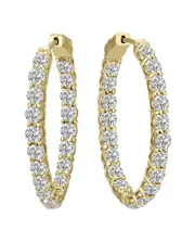 14K 10.00 ct. tw. Lab Grown Diamond Earrings