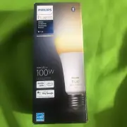 Philips Hue Smart 100W A21 LED Bulb - White Ambiance Warm-to-Cool White Light -