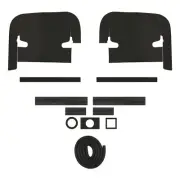 1967 Corvette Engine Compartment Seal Kit All without Air Conditioning 15 Pieces