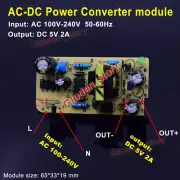 AC-DC Converter Switching Power Supply Board AC 110V 220V 230V 240V to DC 5V 2A
