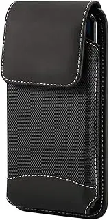 Nylon Rugged Pouch Carrying Belt Case Compatible with iPhone 11 Pro XS X 8 7 6, Waterproof Cover Case, Universal Holster Pouch Case