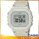 【柒號本舖】CASIO 卡西歐多功能粉系大型電子錶-粉白 # W-218HC-8A (台灣公司貨)