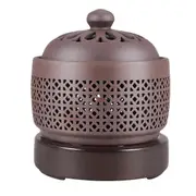 Electronic Aromatherapy Electric Incense Burner Essential Oil Night Light 220V Timing Temperature Adjustment,S As Shown