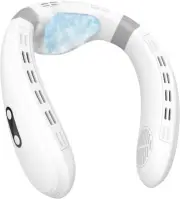Neck Fan Back Windy 6000mAh with Cooling Plate Cold Compress Bladeless Portable