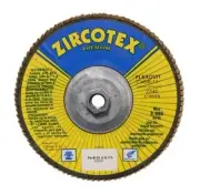 FLEXOVIT Z7030FH 7"X5/8"-11 ZIRCOTEX®PREMIUM FLAP DISC (GRIT 40) TYPE 27 40 GRIT