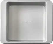 KitchenAid 9in Nonstick Aluminized Steel Square Cake Pan, Silver