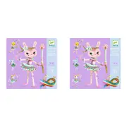 2x Djeco My Fairies Threading Kids/Children Art/Craft Activity Creative Kit 5y+