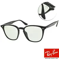 在飛比找momo購物網優惠-【RayBan 雷朋】太陽眼鏡 經典方框款(黑-綠鏡片#RB