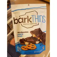 在飛比找蝦皮購物優惠-全新 新包裝 BARKTHINS 黑巧克力蝴蝶脆餅 DARK